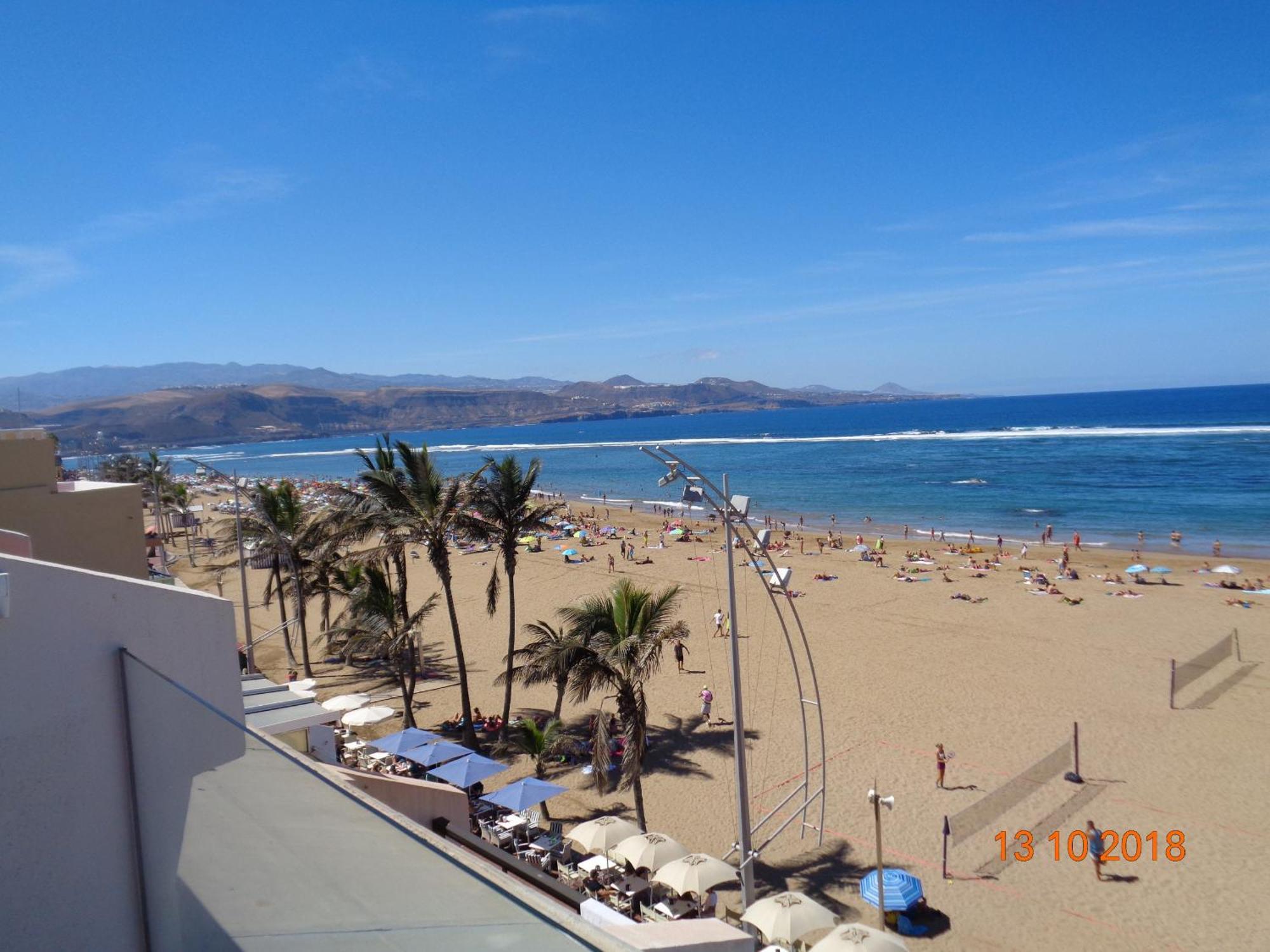 לאס פאלמס דה גראן קנאריה Beachfront Home Las Canteras - Sea Views Terrace מראה חיצוני תמונה