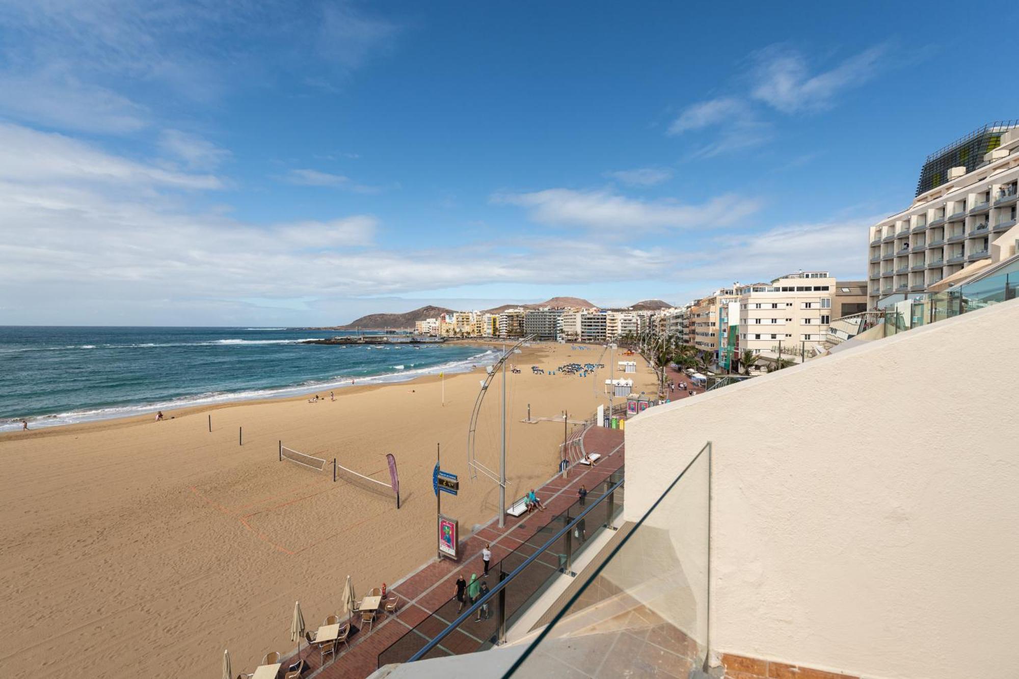 לאס פאלמס דה גראן קנאריה Beachfront Home Las Canteras - Sea Views Terrace מראה חיצוני תמונה