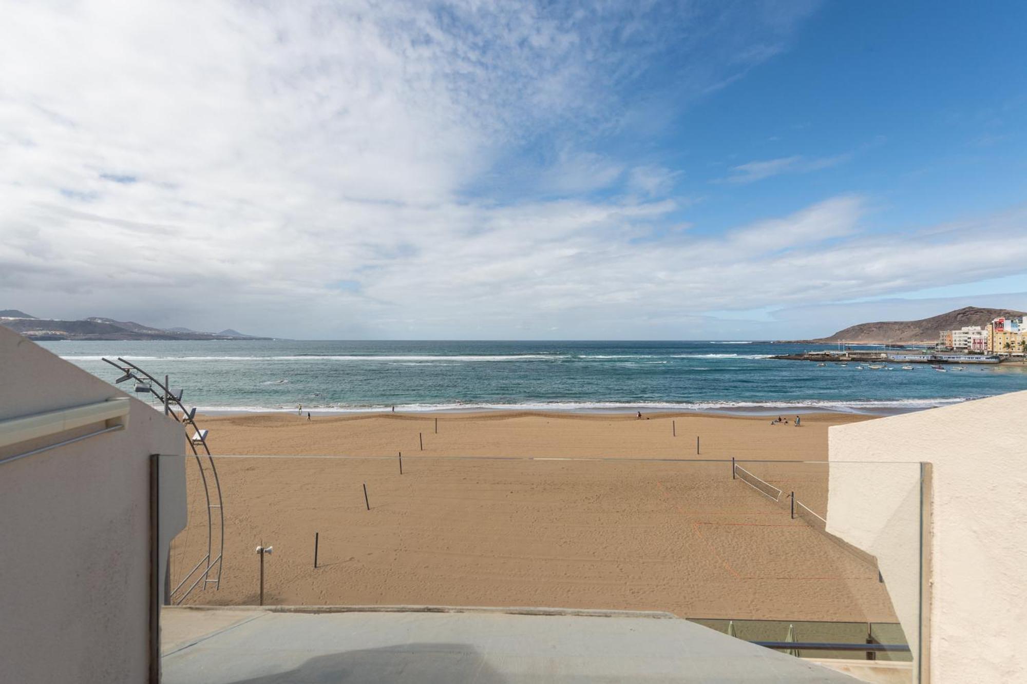 לאס פאלמס דה גראן קנאריה Beachfront Home Las Canteras - Sea Views Terrace מראה חיצוני תמונה