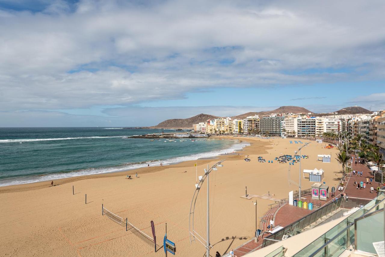 לאס פאלמס דה גראן קנאריה Beachfront Home Las Canteras - Sea Views Terrace מראה חיצוני תמונה