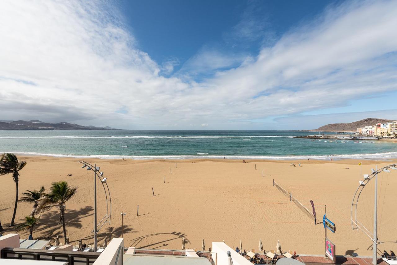 לאס פאלמס דה גראן קנאריה Beachfront Home Las Canteras - Sea Views Terrace מראה חיצוני תמונה