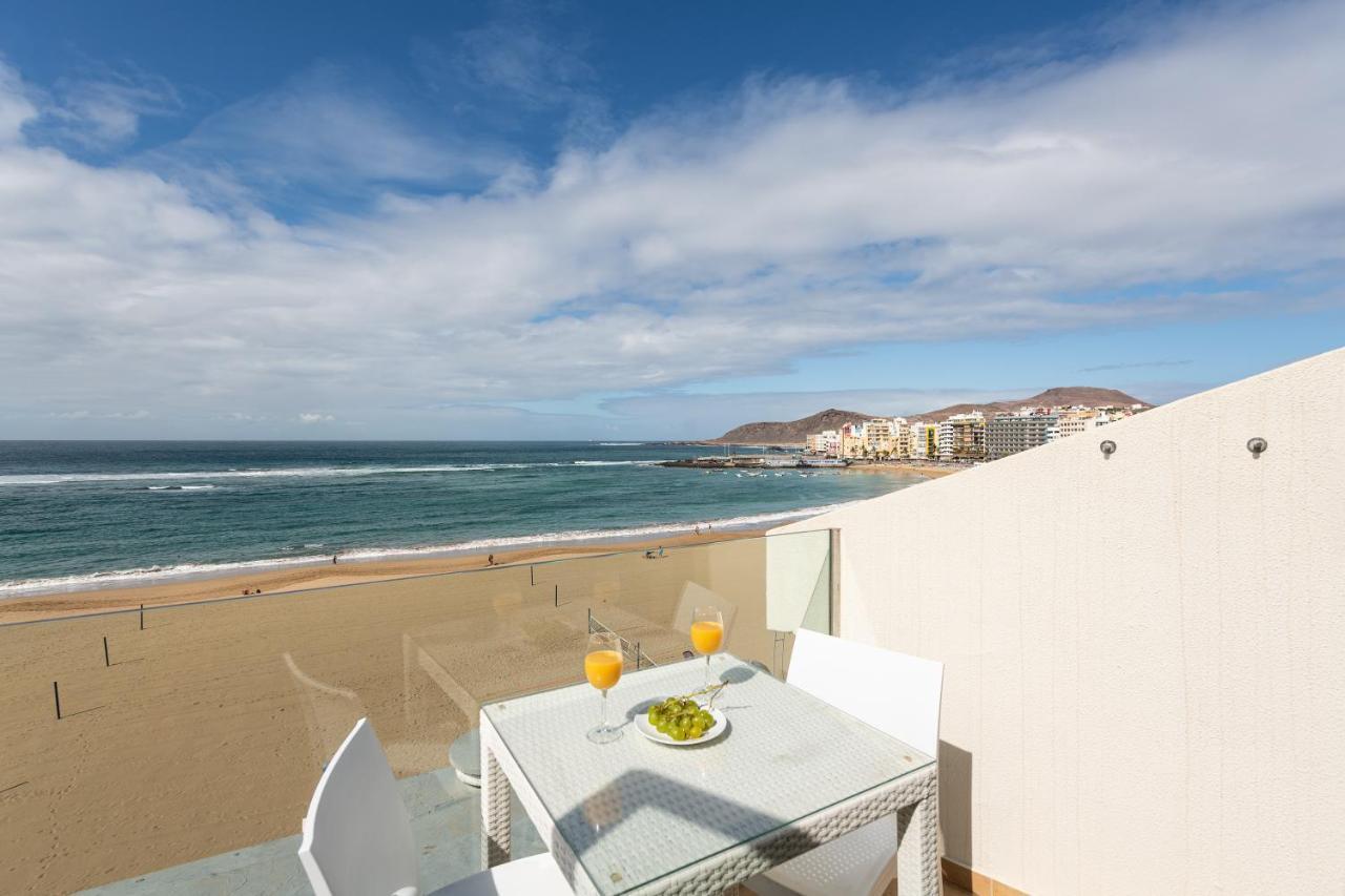 לאס פאלמס דה גראן קנאריה Beachfront Home Las Canteras - Sea Views Terrace מראה חיצוני תמונה