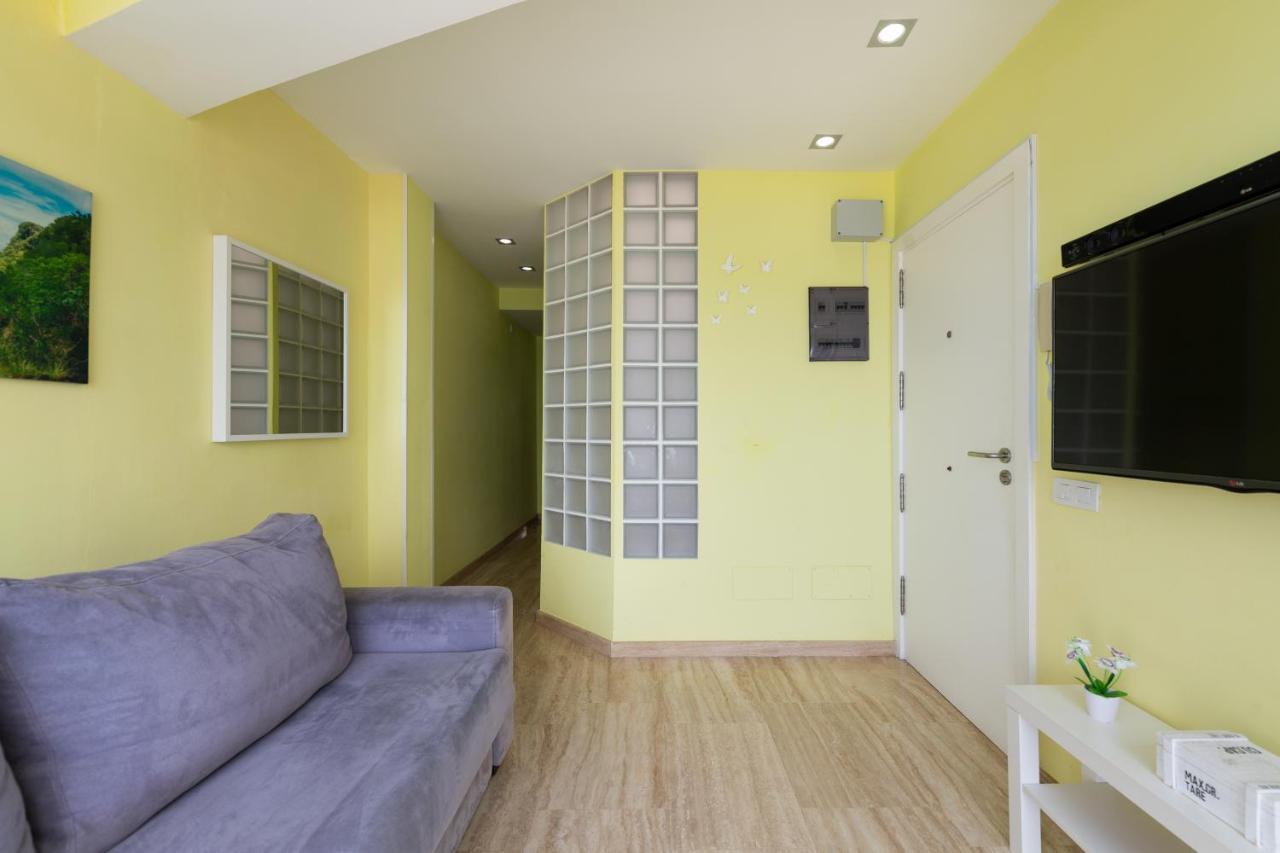לאס פאלמס דה גראן קנאריה Beachfront Home Las Canteras - Sea Views Terrace מראה חיצוני תמונה