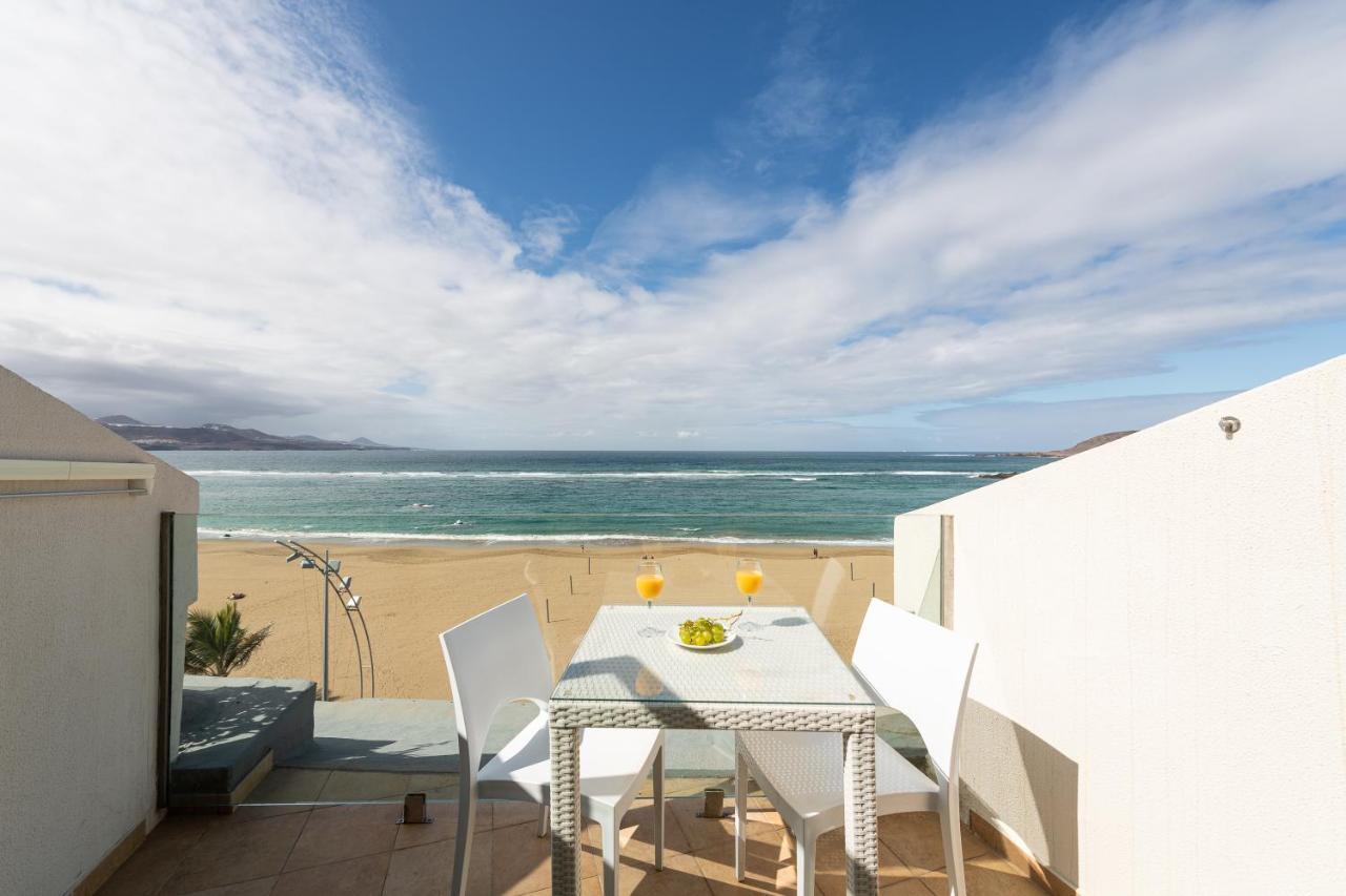 לאס פאלמס דה גראן קנאריה Beachfront Home Las Canteras - Sea Views Terrace מראה חיצוני תמונה