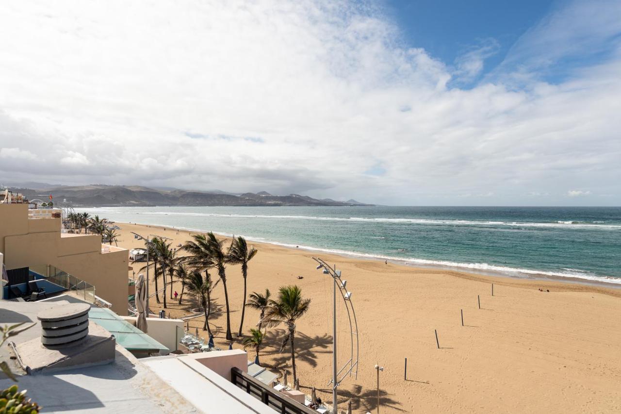 לאס פאלמס דה גראן קנאריה Beachfront Home Las Canteras - Sea Views Terrace מראה חיצוני תמונה