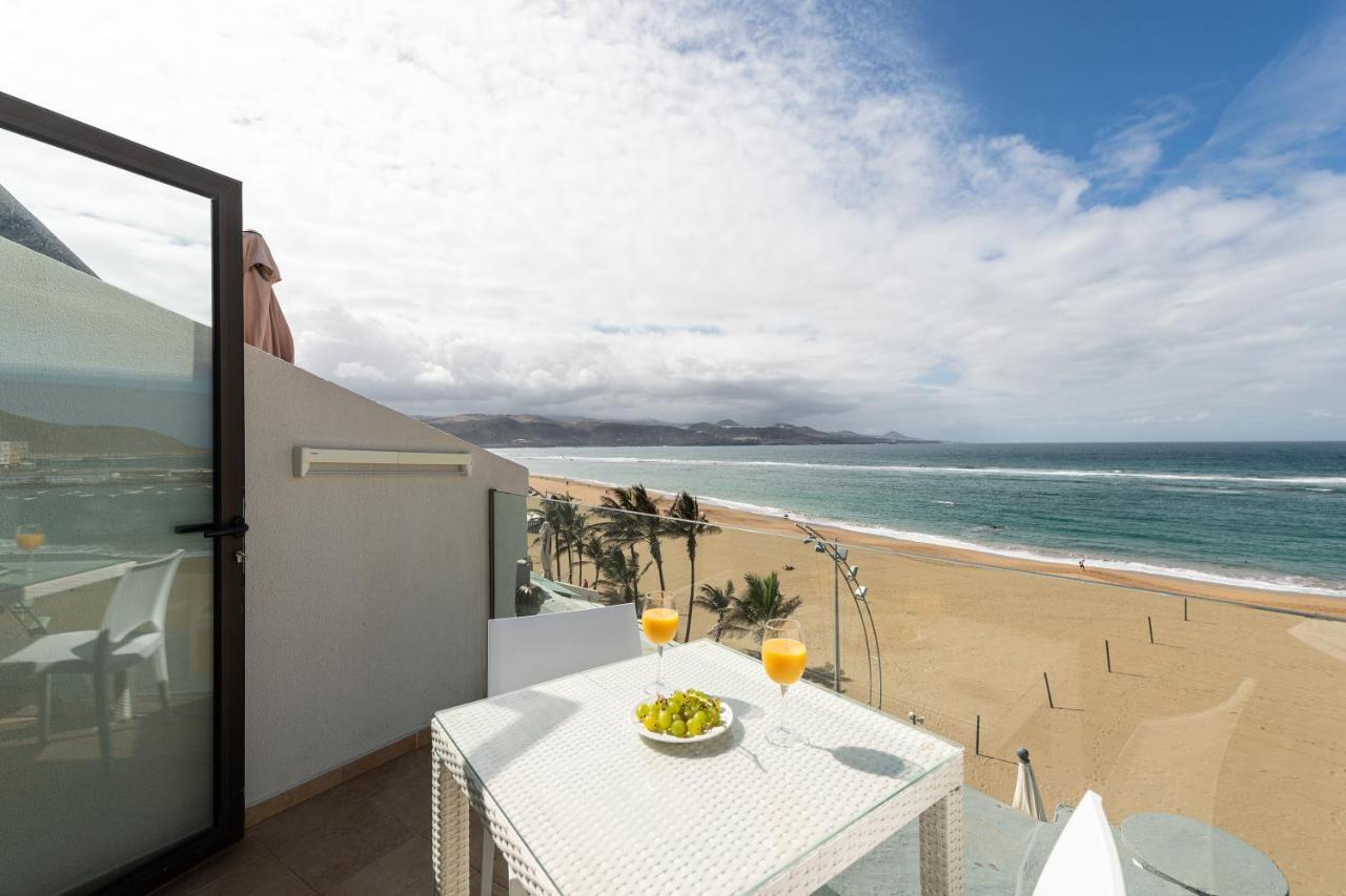 לאס פאלמס דה גראן קנאריה Beachfront Home Las Canteras - Sea Views Terrace מראה חיצוני תמונה