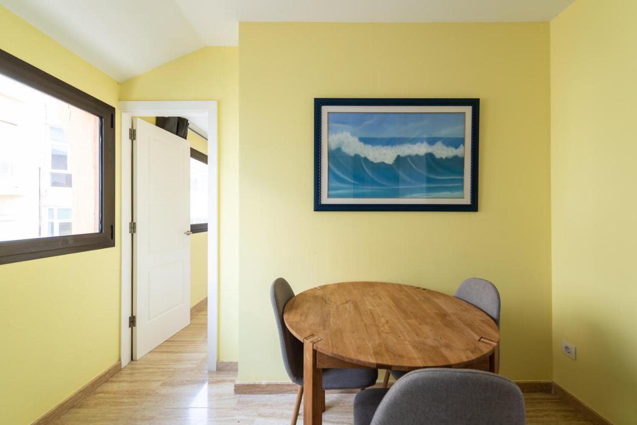 לאס פאלמס דה גראן קנאריה Beachfront Home Las Canteras - Sea Views Terrace מראה חיצוני תמונה